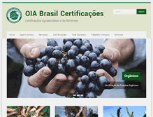 Tablet Screenshot of oiabrasil.com.br